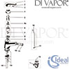 Ideal Standard SandringhamSl Bidet Mixer Tap Spare Parts